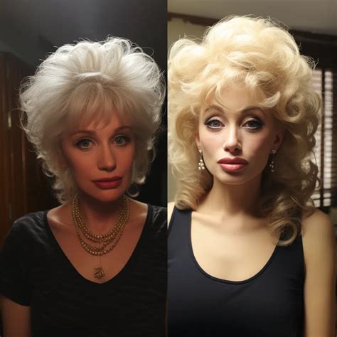 dolly parton no makeup no wig